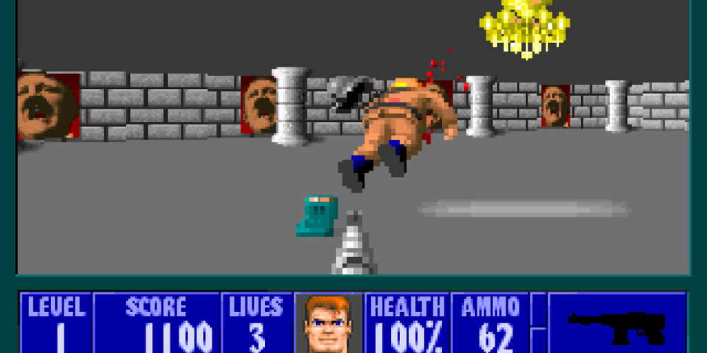 wolfenstein 3d 1992 gameplay